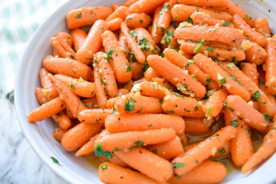 brown butter honey glazed carrots